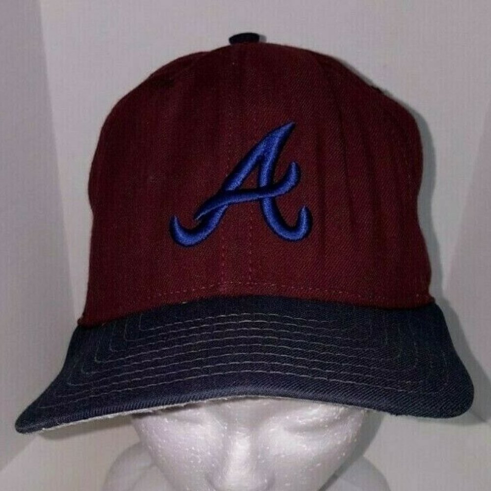 New Era Atlanta Braves Hat Snapback Dupont Visor